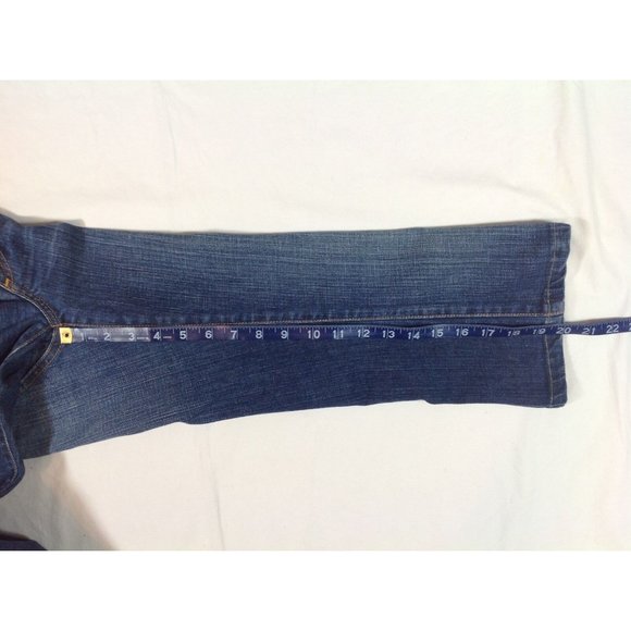 AG Adriano Goldschmied THE ANGEL Crop Capri Jeans Sz. 27 EUC - Picture 10 of 11